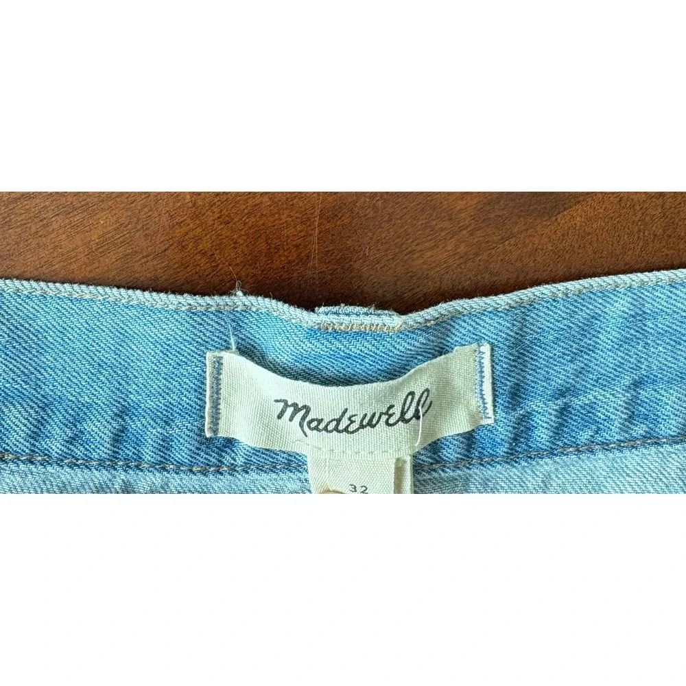 Madewell Denim Pleated Mini Skirt Girly Preppy Summer Festival Coastal Vacation